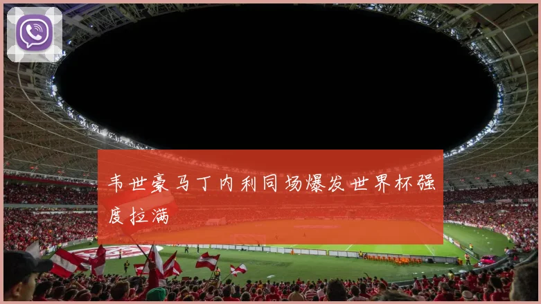 韦世豪马丁内利同场爆发世界杯强度拉满